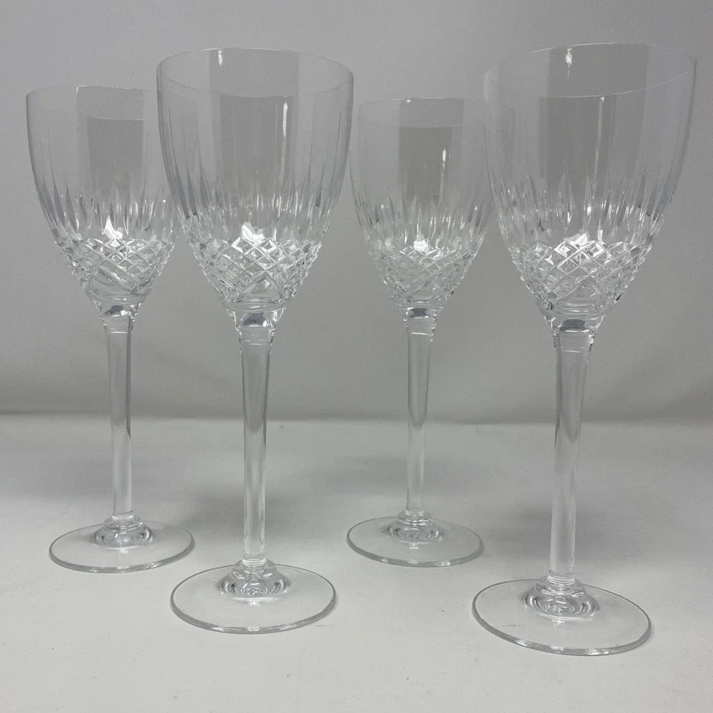 Cristal D'Arques Durand‎ Juliette Wine Glasses Set of 4 8.5